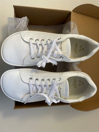 Zapatillas Vega Barefoot Talla 41 Blanca ( unisex)