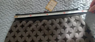 Falda Trucco Estampada Gris Talla L