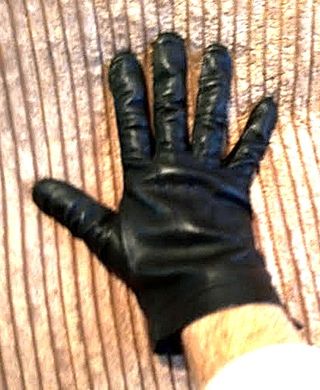 GUANTES MILITARES DE PIEL CUERO SIN FORRO PIEL