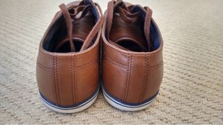 Zapatillas Fred Perry Cuero Marrón UK 10 44/45