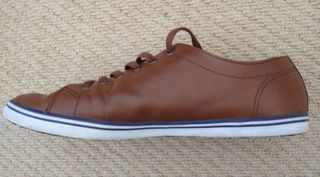 Zapatillas Fred Perry Cuero Marrón UK 10 44/45