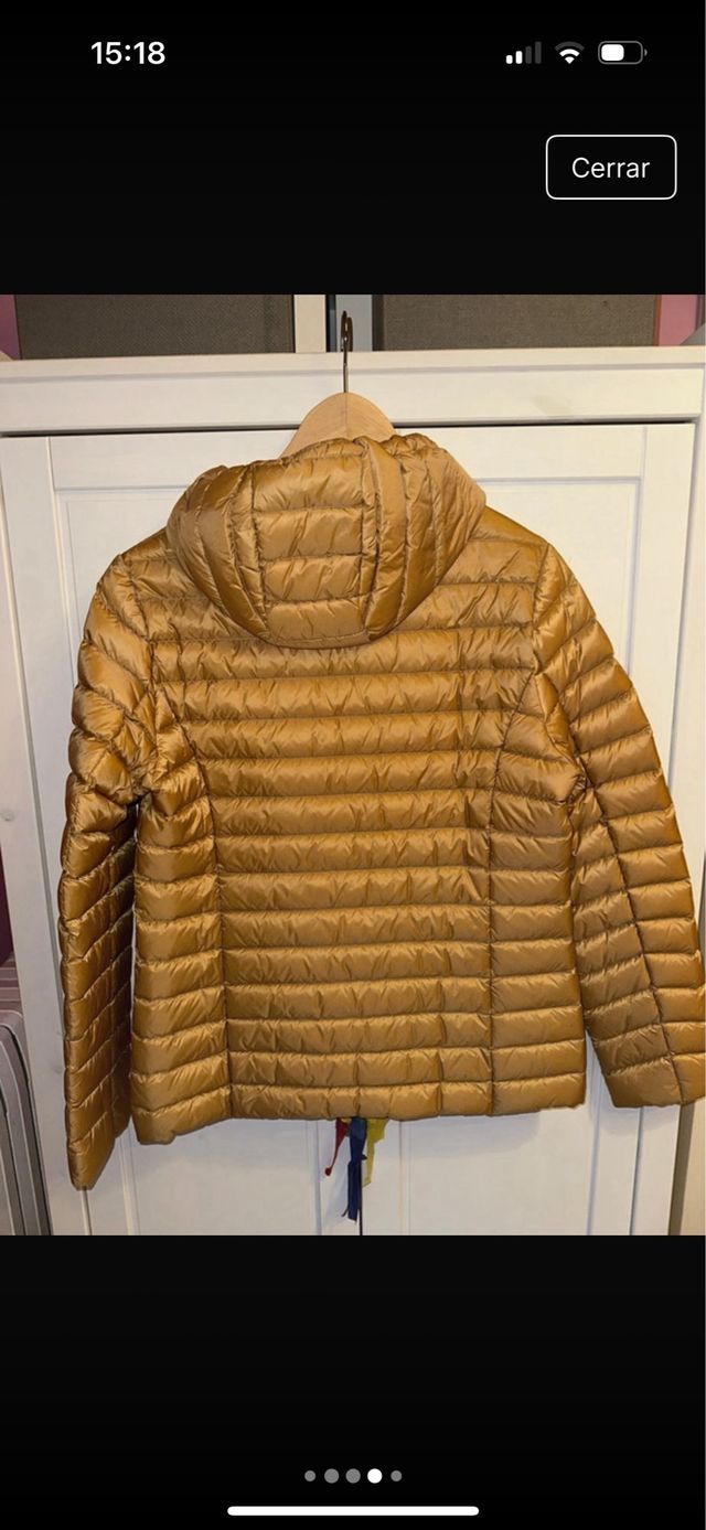 Plumífero Jott Mujer Dorado