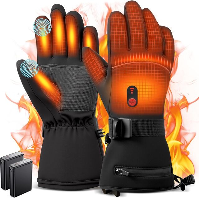 Guantes Calefactables Moto 7.4V