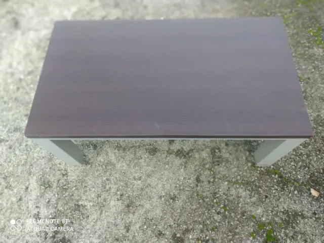 Mesa de centro madera y metal