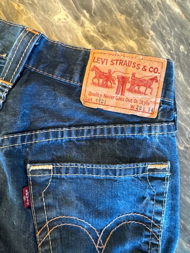 Levi's Lot 1901 Jeans Azules