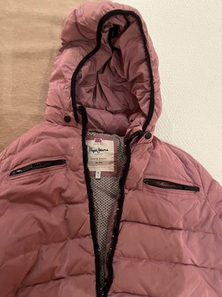Abrigo Pepe jeans rosa