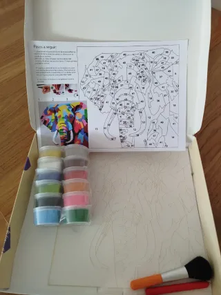 Kit Pintar con Arenas - Elefante