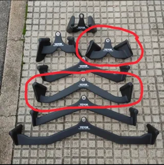 Pack 2 agarres ancho y corto