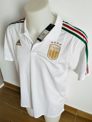 Polo Adidas Italia Talla M Nuevo