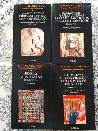 Historia de España, Vol.I al IV ed Labor