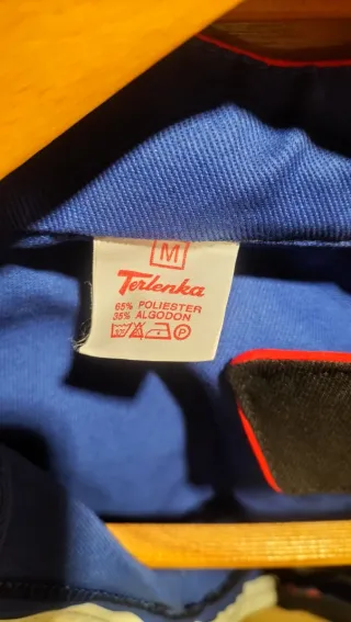 Mono de trabajo Elf Moto Azul y Negro talla M