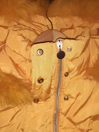 Chaqueta acolchada mujer amarilla XL