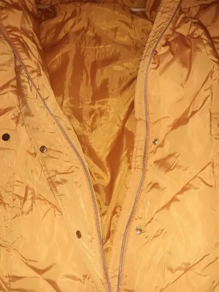 Chaqueta acolchada mujer amarilla XL