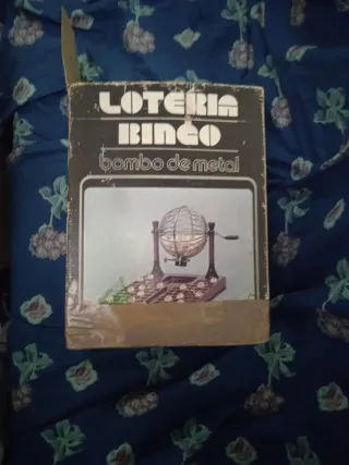 ANTIGUO BINGO AÑOS 70 MARCA CHICOS EN SU CAJA