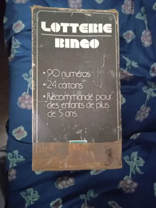 ANTIGUO BINGO AÑOS 70 MARCA CHICOS EN SU CAJA