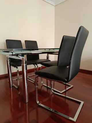 Juego de 4 Sillas Comedor Diseño Moderno