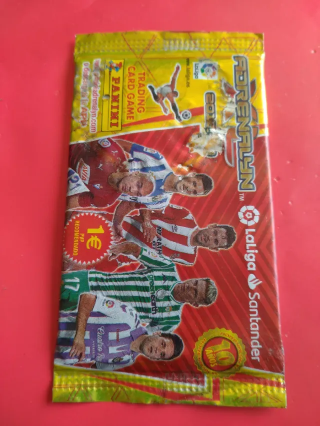 Confezione di figurine Adrenalyn La Liga 2018-19 non aperta