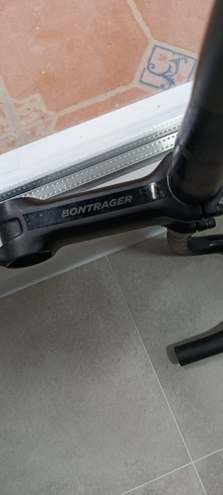 Manillar Carbono Bontrager con Potencia