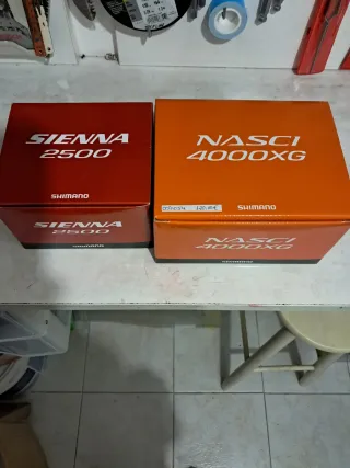 Carretes y cañas pesca