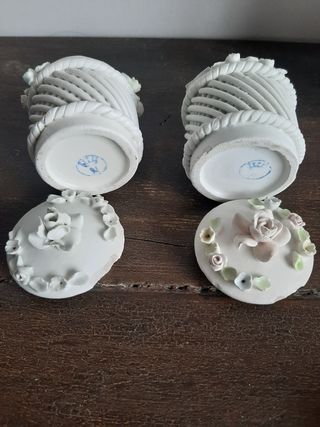 Set portagioie e oggetti Capodimonte