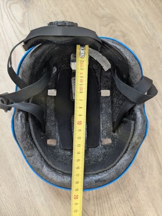 Casco Oxelo azul para bici, 2 años