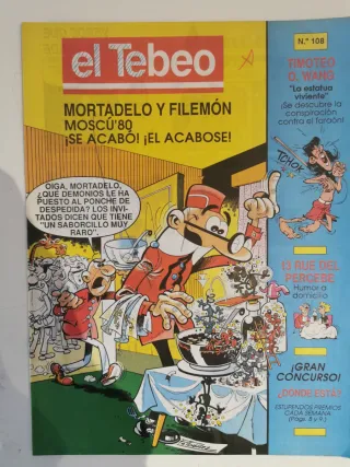 Lote de 86 comics el tebeo