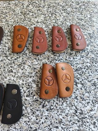 Porta-Chaves Pele Genuína, Mercedes