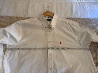 Camisa manga larga Blanca XXL