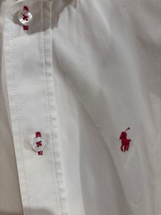 Camisa manga larga Blanca XXL
