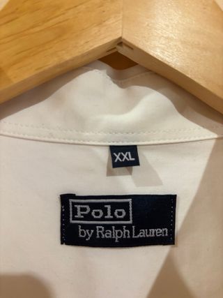 Camisa manga larga Blanca XXL