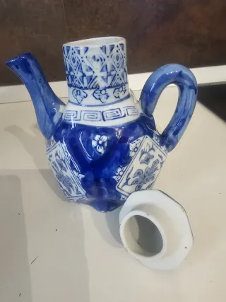 Set 3 teiere vintage stile Chinoiserie