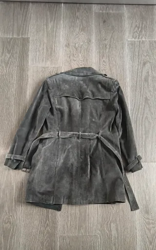 Chaquetón ante gris