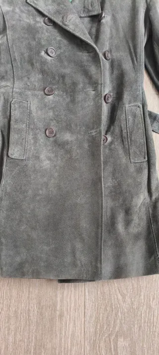 Chaquetón ante gris