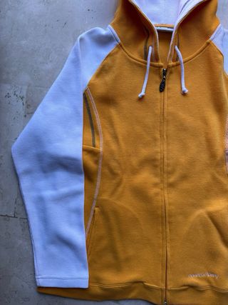 Sudadera vintage naranja y blanca