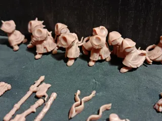 Skaven Monaci Pezzi per Modellismo