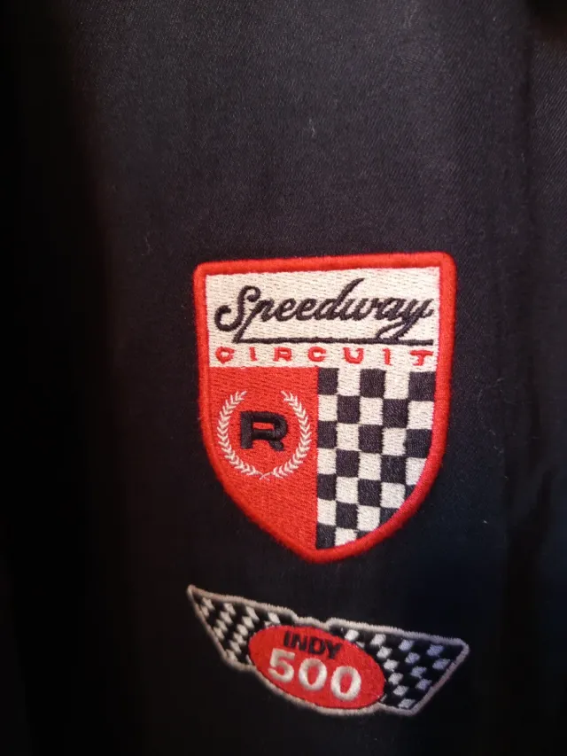 Camisa Negra Bershka Cremallera Talla L