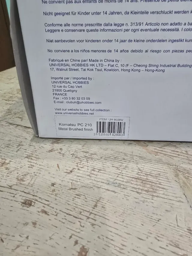 Komatsu PC 210 LC Escavatore limited edition