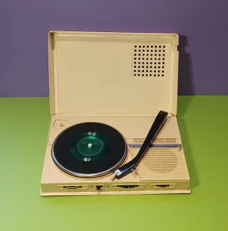 Radio Tocadiscos Portátil Phono Book