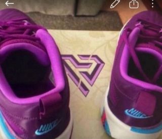 Zapatillas Nike Moradas Talla 38