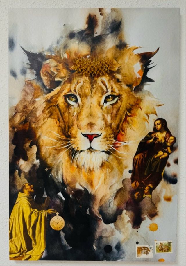 Cuadro El Guardián del Tiempo 60x40