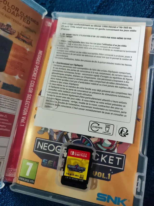 Neo Geo Pocket Color Selection Vol. 1