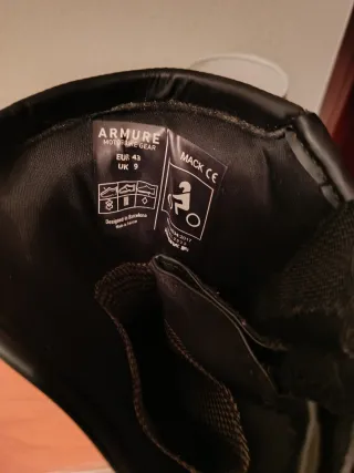 Botas de moto negras