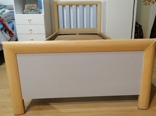 Letto Bambini Unisex con Rete a Doghe