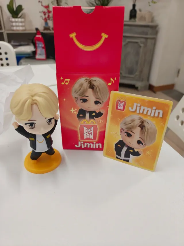 Jimin Tiny Tan McDonald's Collezione Ita