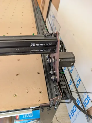 Fresadora CNC Nomad Tech Red Fox Talla L+ Motor