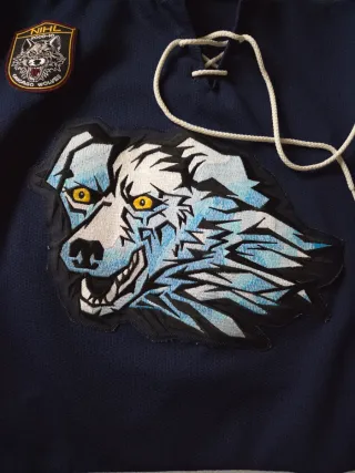 MAGLIA HOCKEY Chicago Wolves Alpha Wolf Vintage