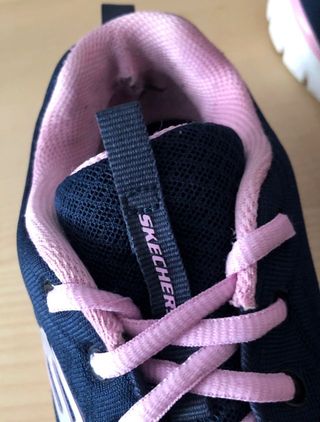 Zapatillas Skechers Azul y Rosa