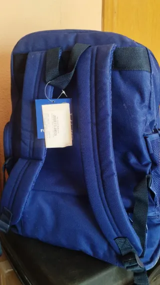 Mochila Vintage FC Barcelona Rayas Azul/Rojo