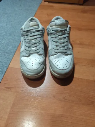 Nike Dunk grises y blancas