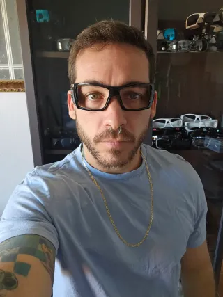 Batwolf Oakley Polished Black UK Flag Original.